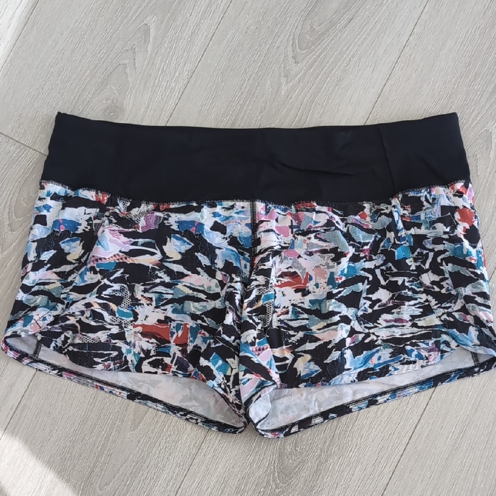 Women's Multicolor Patterned Shorts